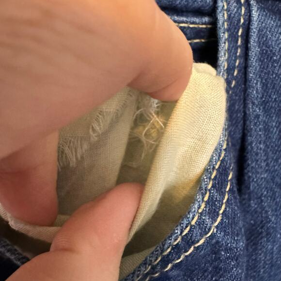 Vintage 80s Sasson High Waist Tapered Jeans Size 12 Blue Denim Made in USA - Picture 5 of 7